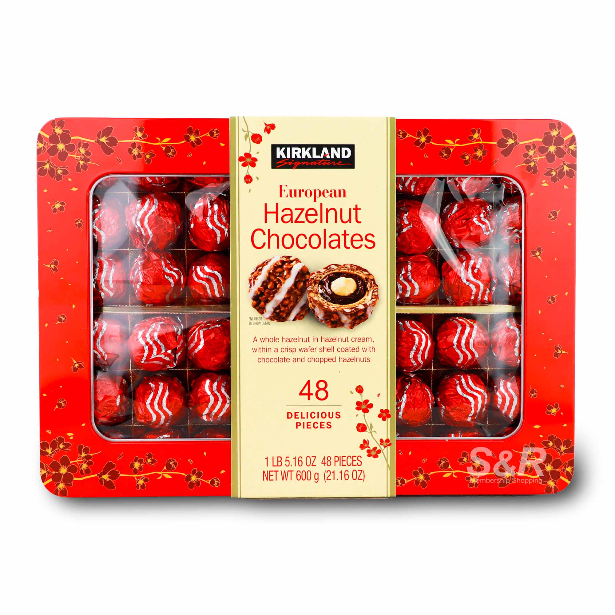 Kirkland Signature European Hazelnut Chocolates 600g
